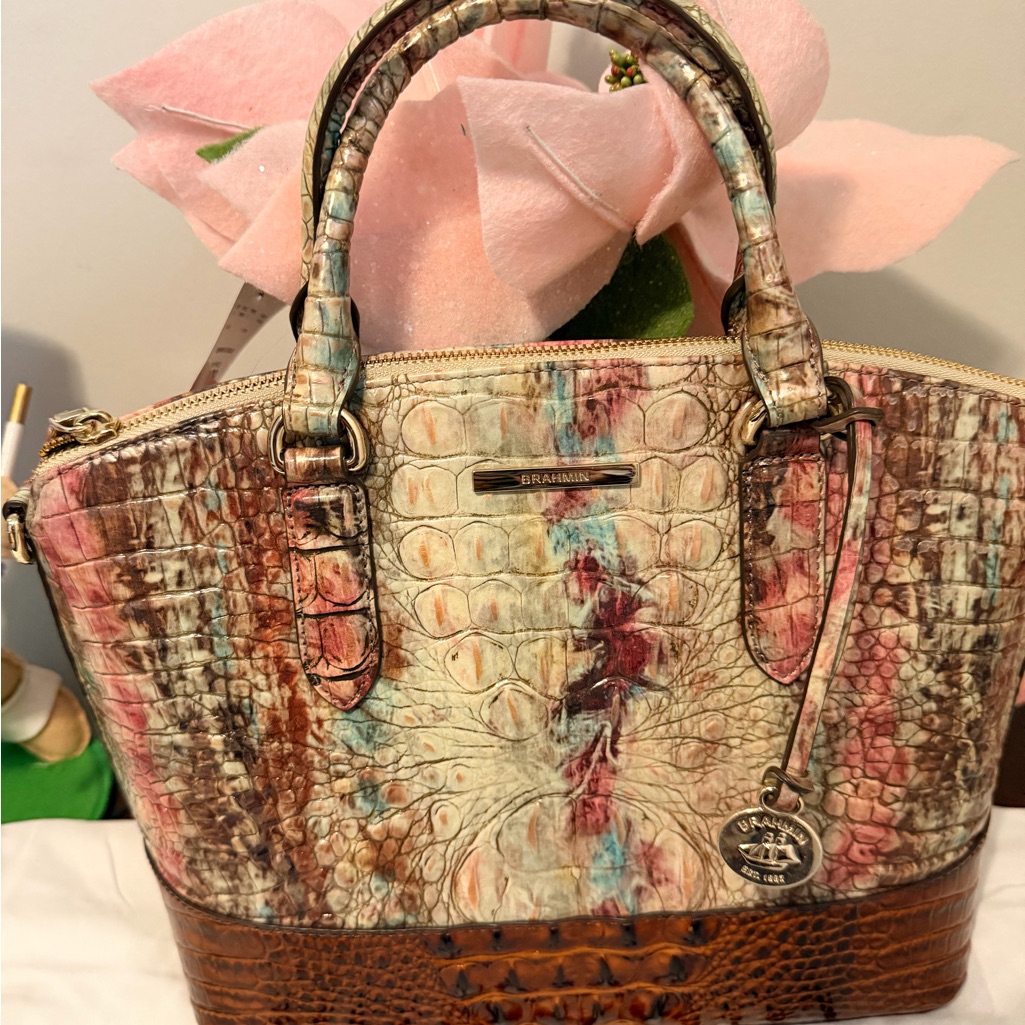 Brahmin Amethyst Norwell Duxbury Satchel